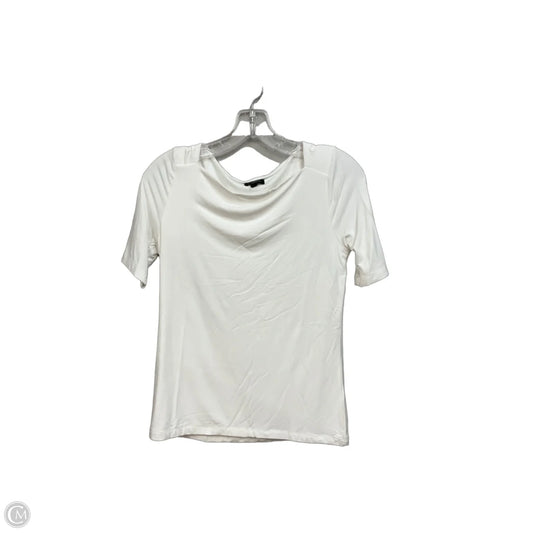 Top Short Sleeve By Talbots In White, Size: S
