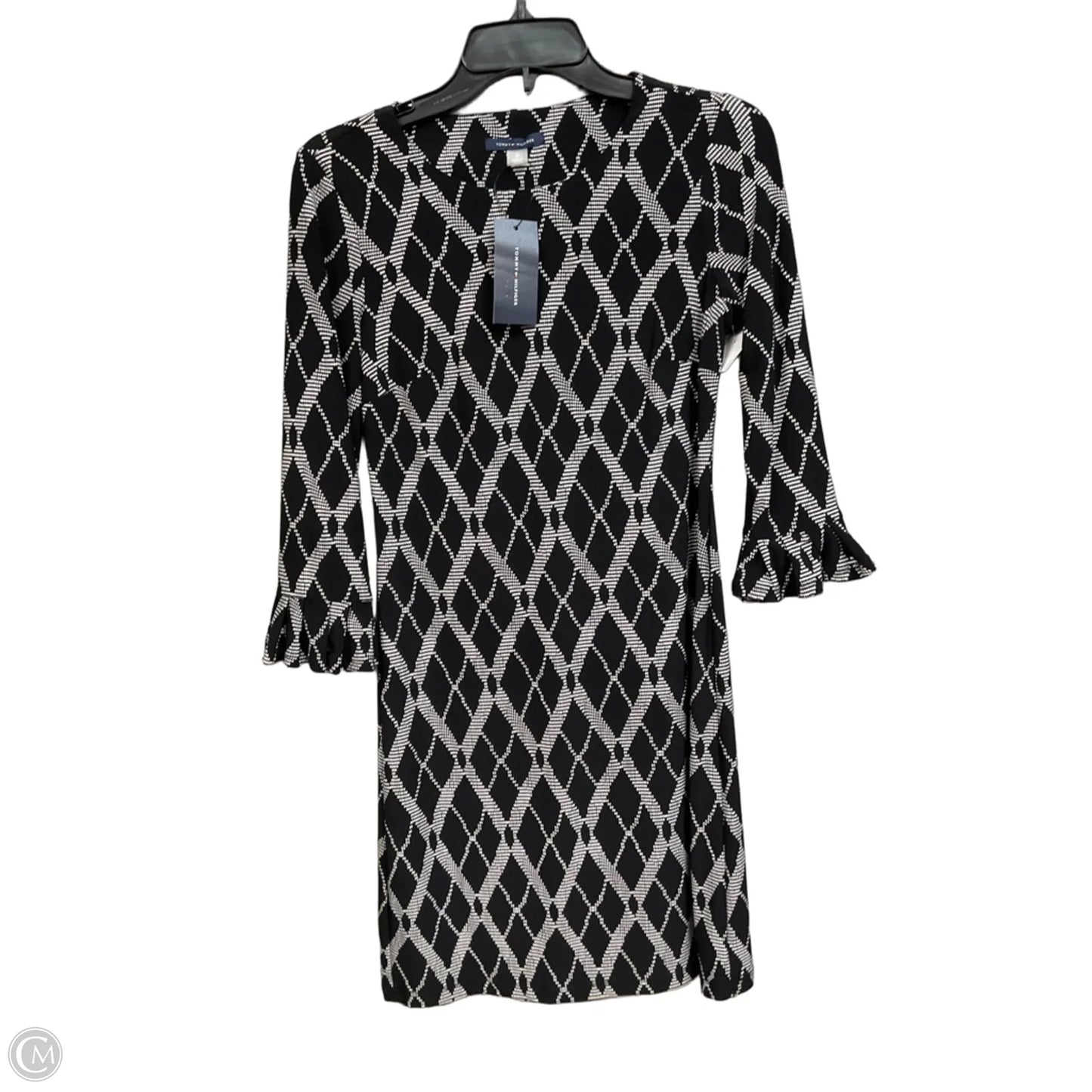 Dress Casual Short By Tommy Hilfiger In Black & White, Size: Xs