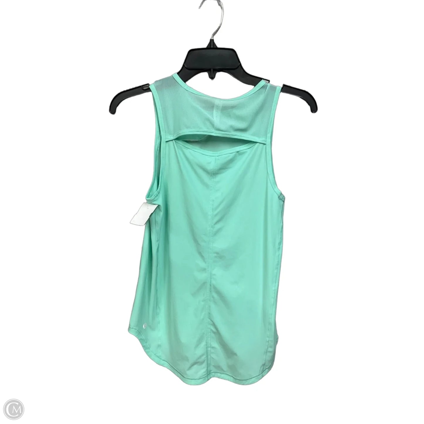 Athletic Tank Top By Lululemon In Teal, Size: Xs