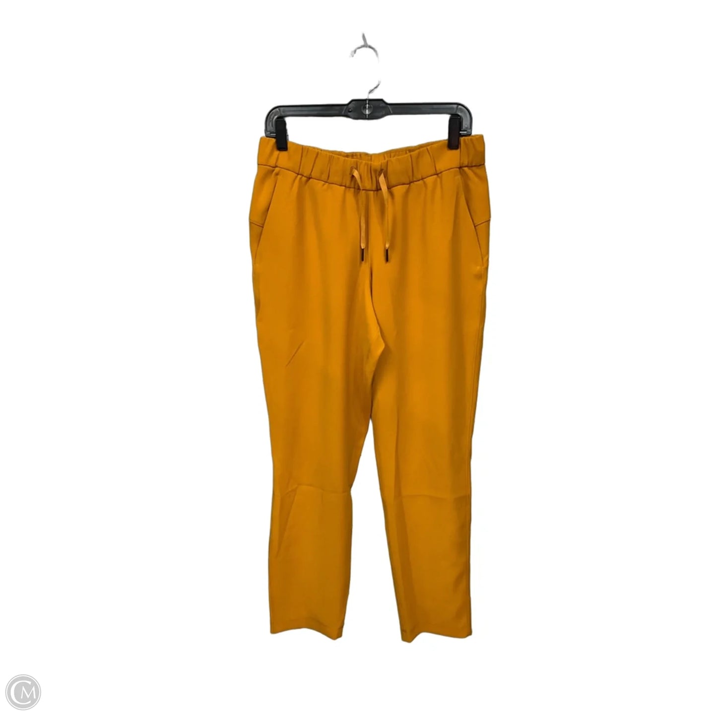 Athletic Pants By Lululemon In Yellow, Size: M