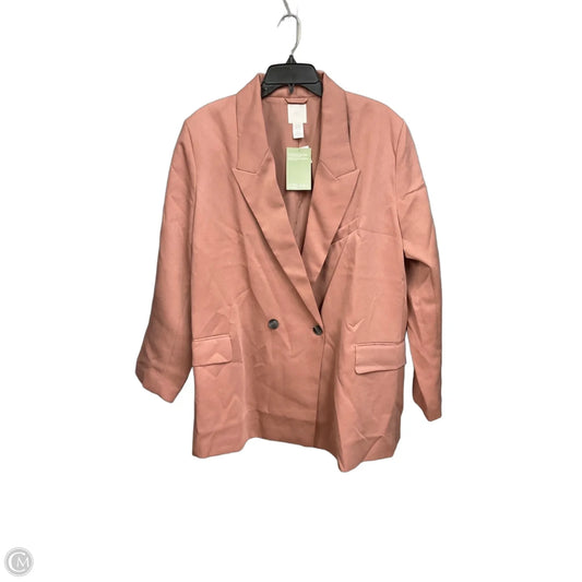 Blazer By H&m In Pink, Size: Xxl
