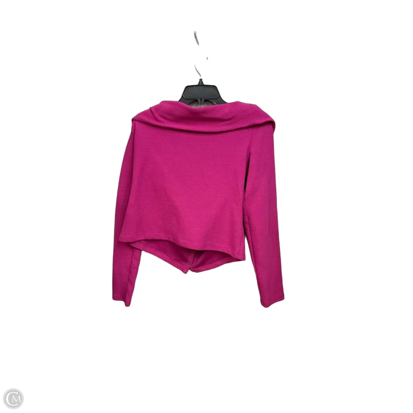 Top Long Sleeve By Anthropologie In Purple, Size: L