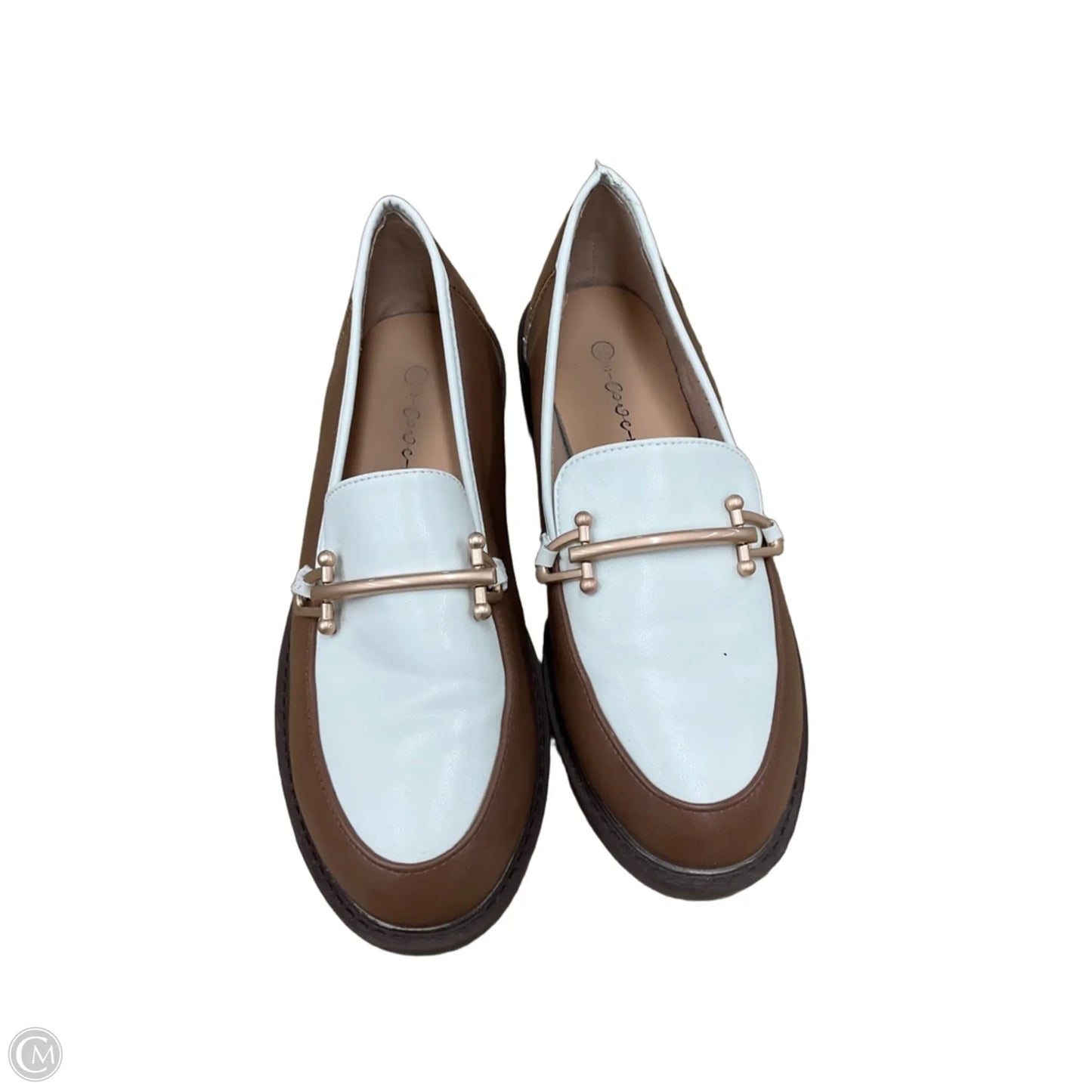 Shoes Flats By Clothes Mentor In Brown, Size: 7.5
