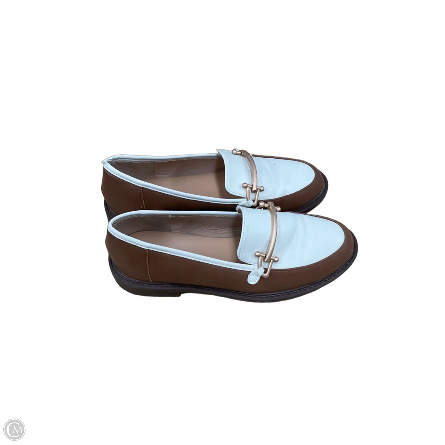 Shoes Flats By Clothes Mentor In Brown, Size: 7.5