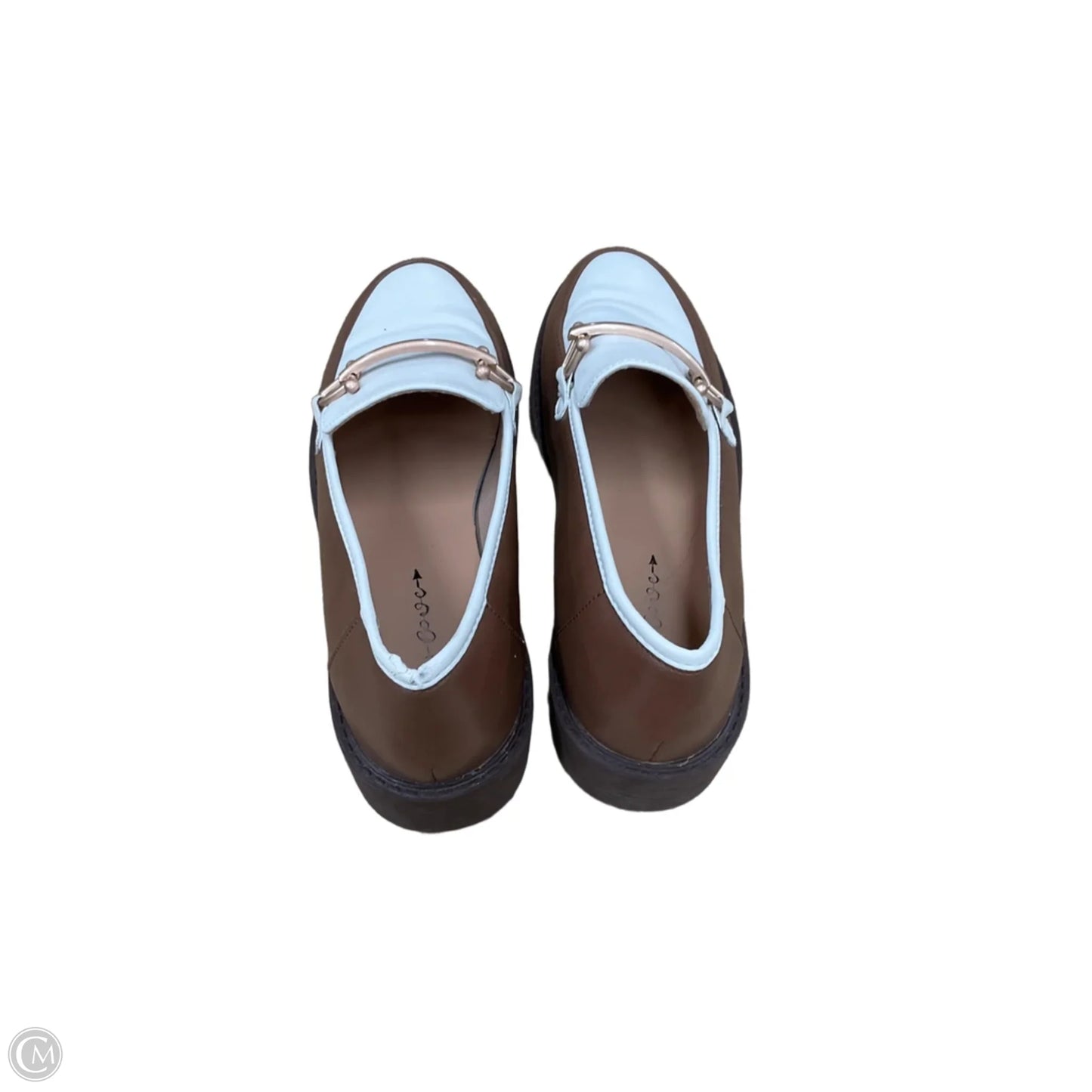 Shoes Flats By Clothes Mentor In Brown, Size: 7.5