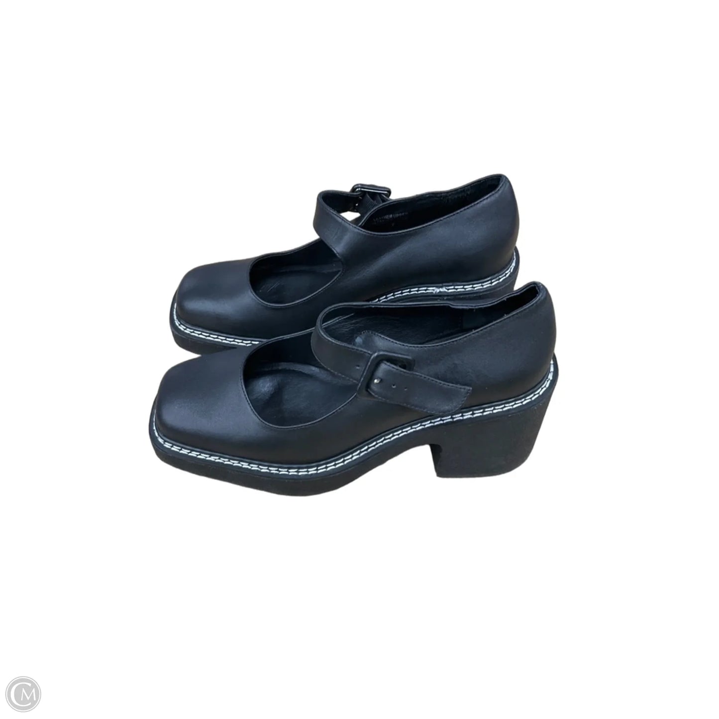 Shoes Heels Block By Clothes Mentor In Black, Size: 7