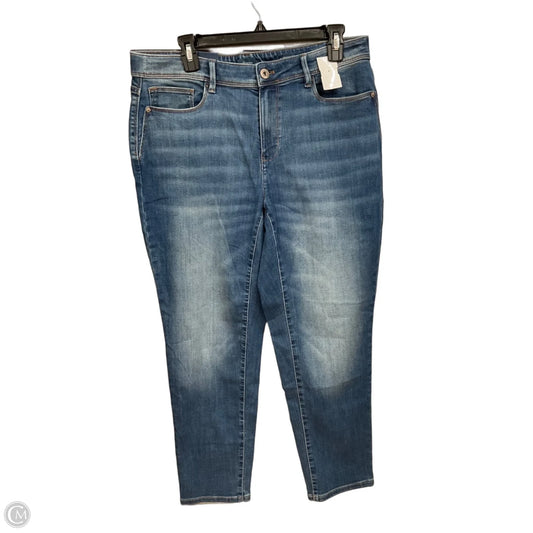 Jeans Skinny By J. Jill In Blue Denim, Size: 16