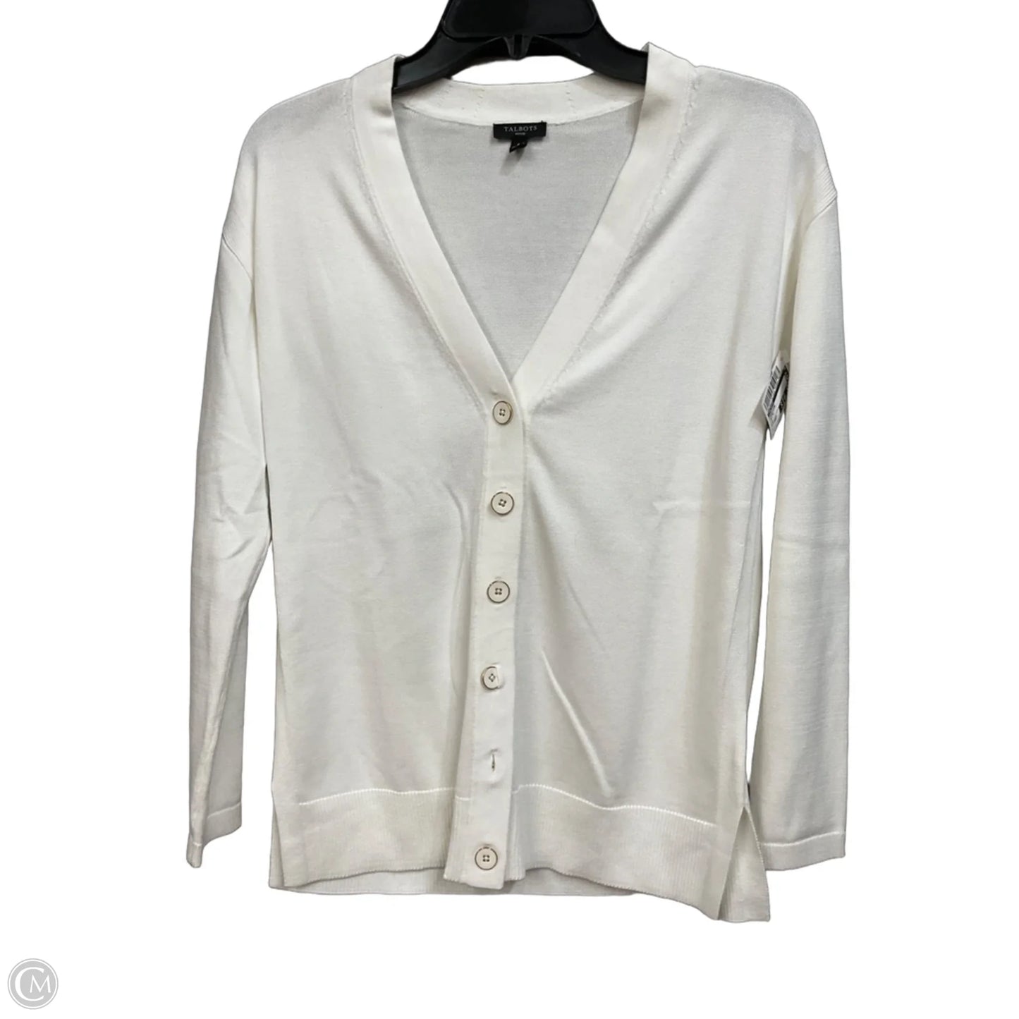Cardigan By Talbots In White, Size: Xsp