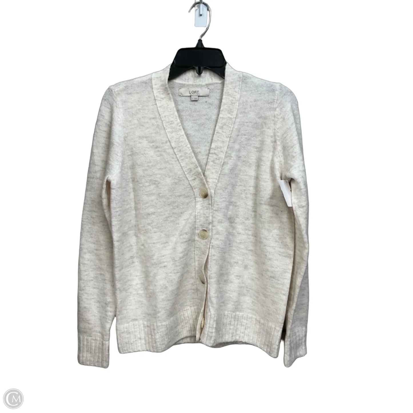 Cardigan By Loft In Beige, Size: S