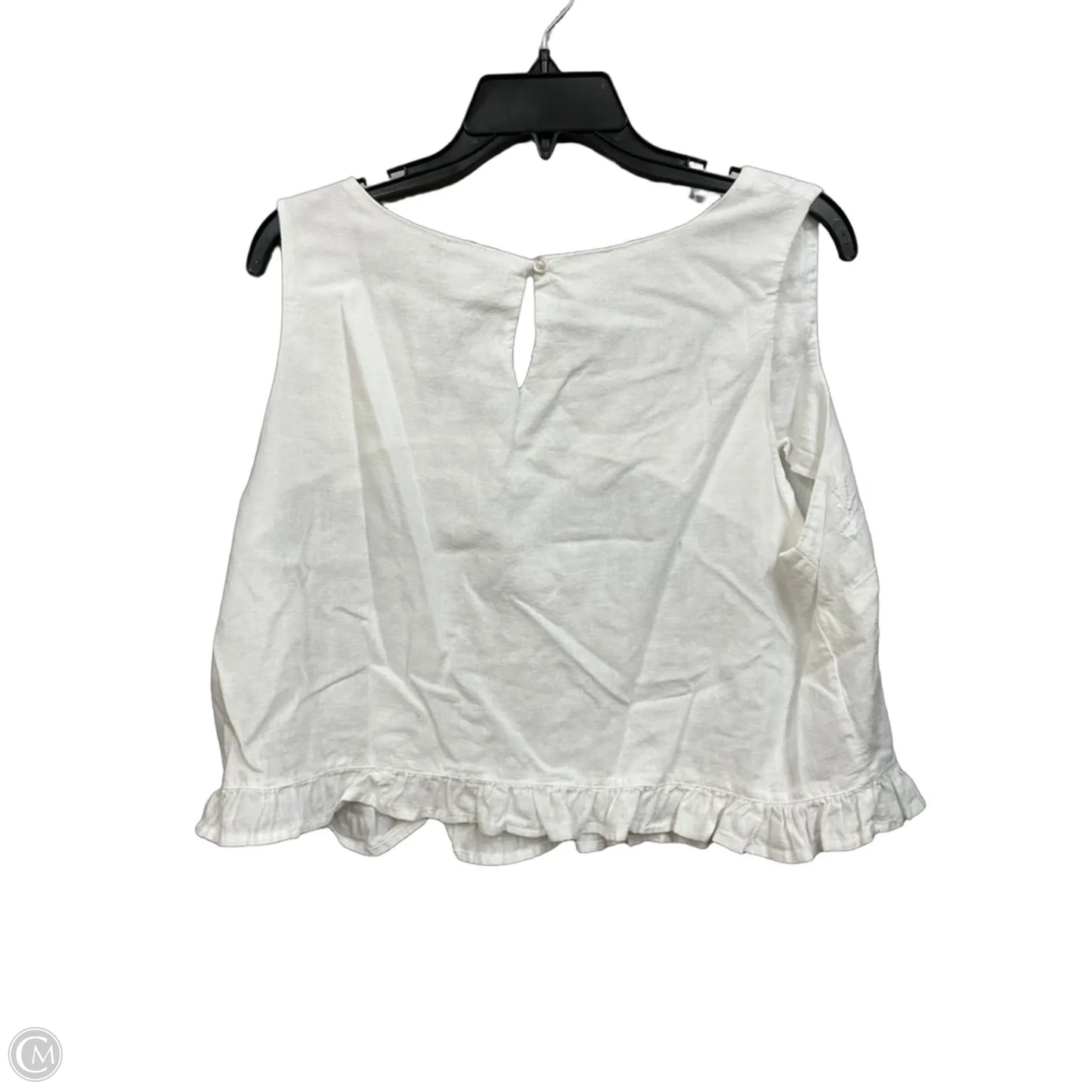 Top Sleeveless By And Now This In White, Size: Xl