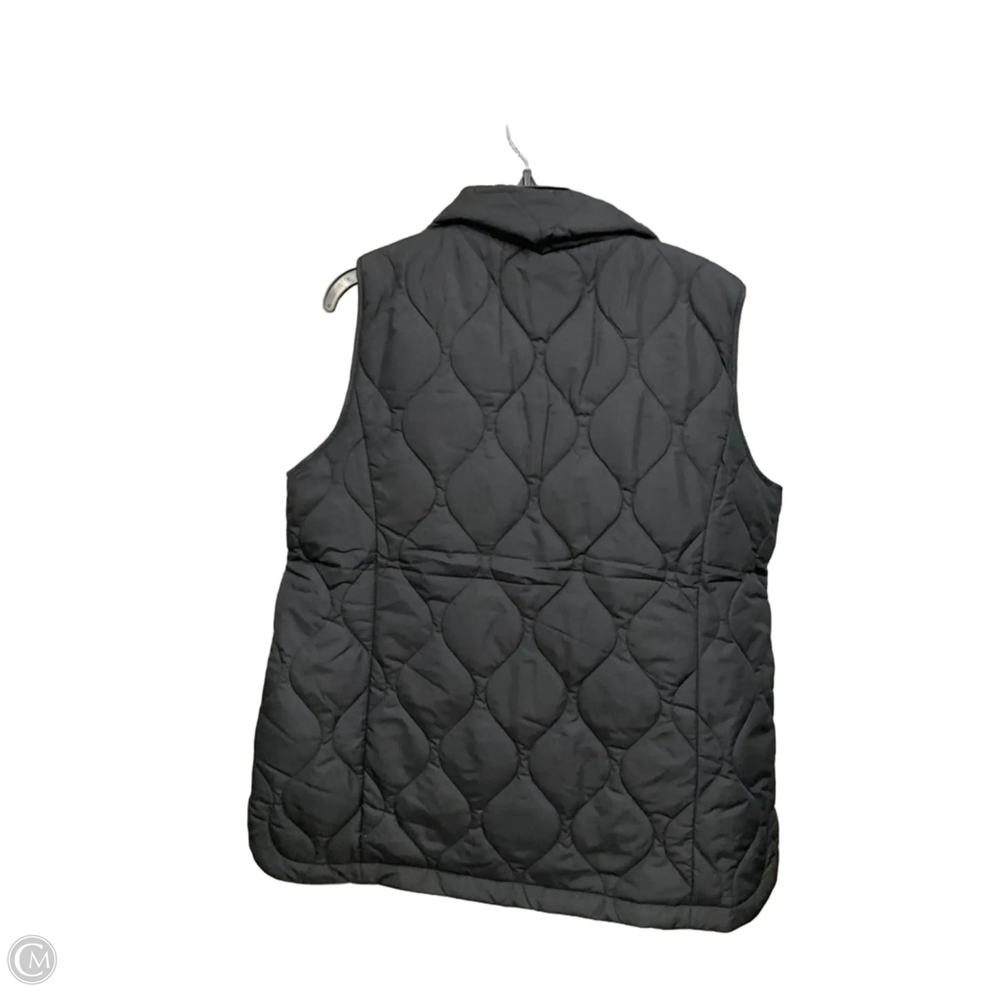 Vest Puffer & Quilted By Lands End In Black, Size: L