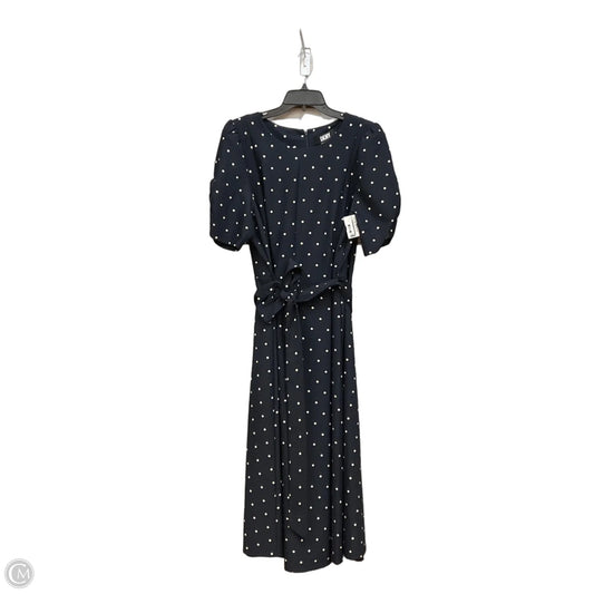 Dress Casual Maxi By Dkny In Blue, Size: Xxl