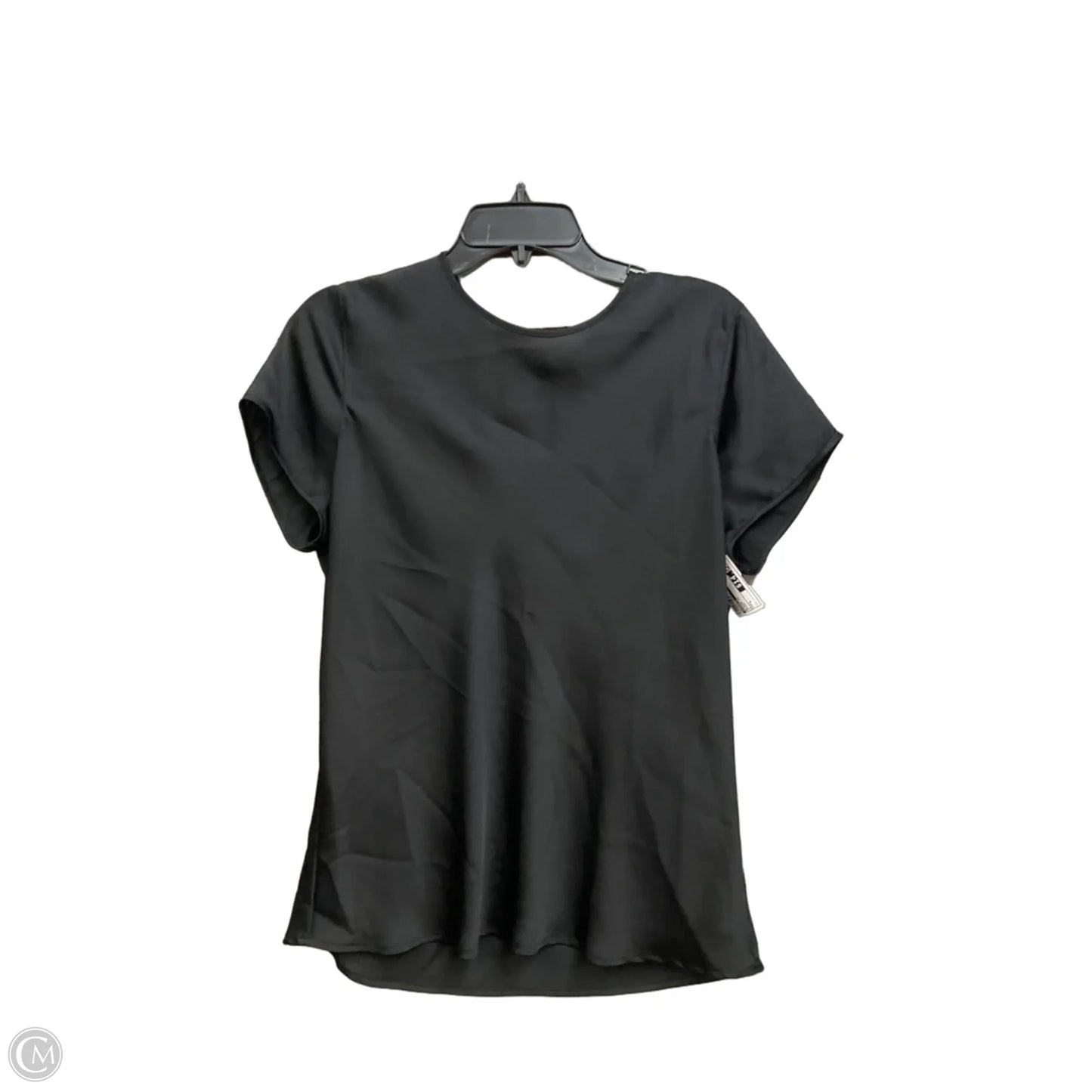 Blouse Short Sleeve By Express In Black, Size: L