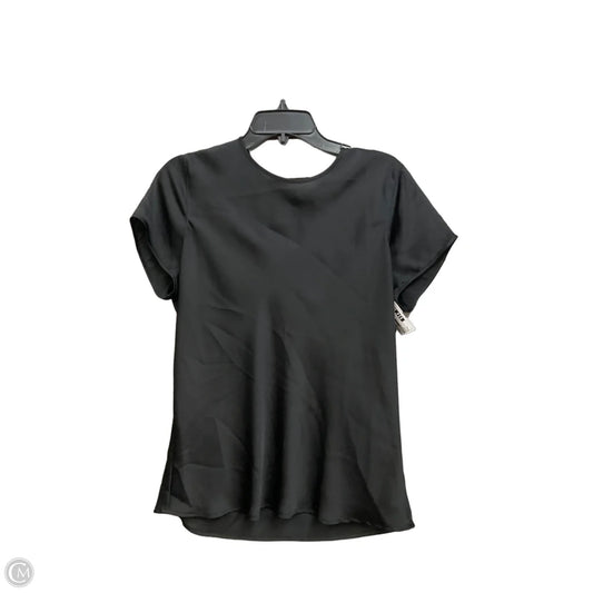 Blouse Short Sleeve By Express In Black, Size: L