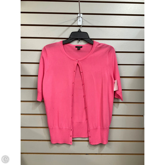Cardigan By Ann Taylor In Pink, Size: S