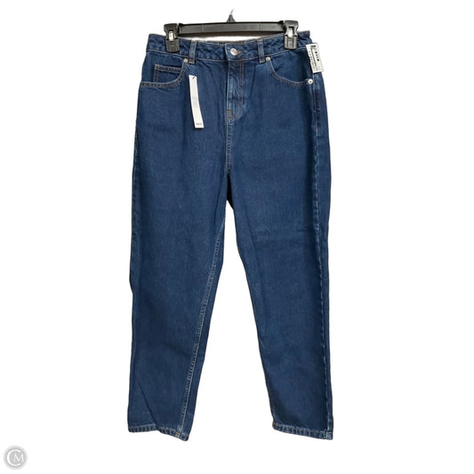 Jeans Straight By Asos In Blue Denim, Size: 6