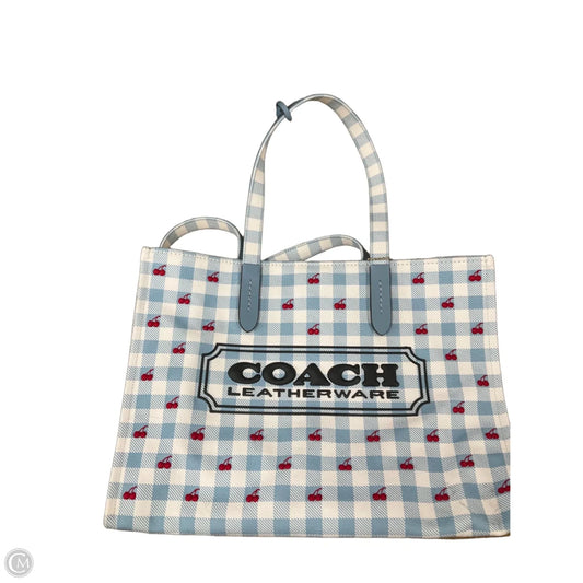 Tote Designer By Coach, Size: Large