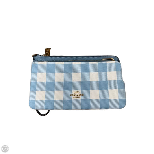 Wristlet Designer By Coach, Size: Medium