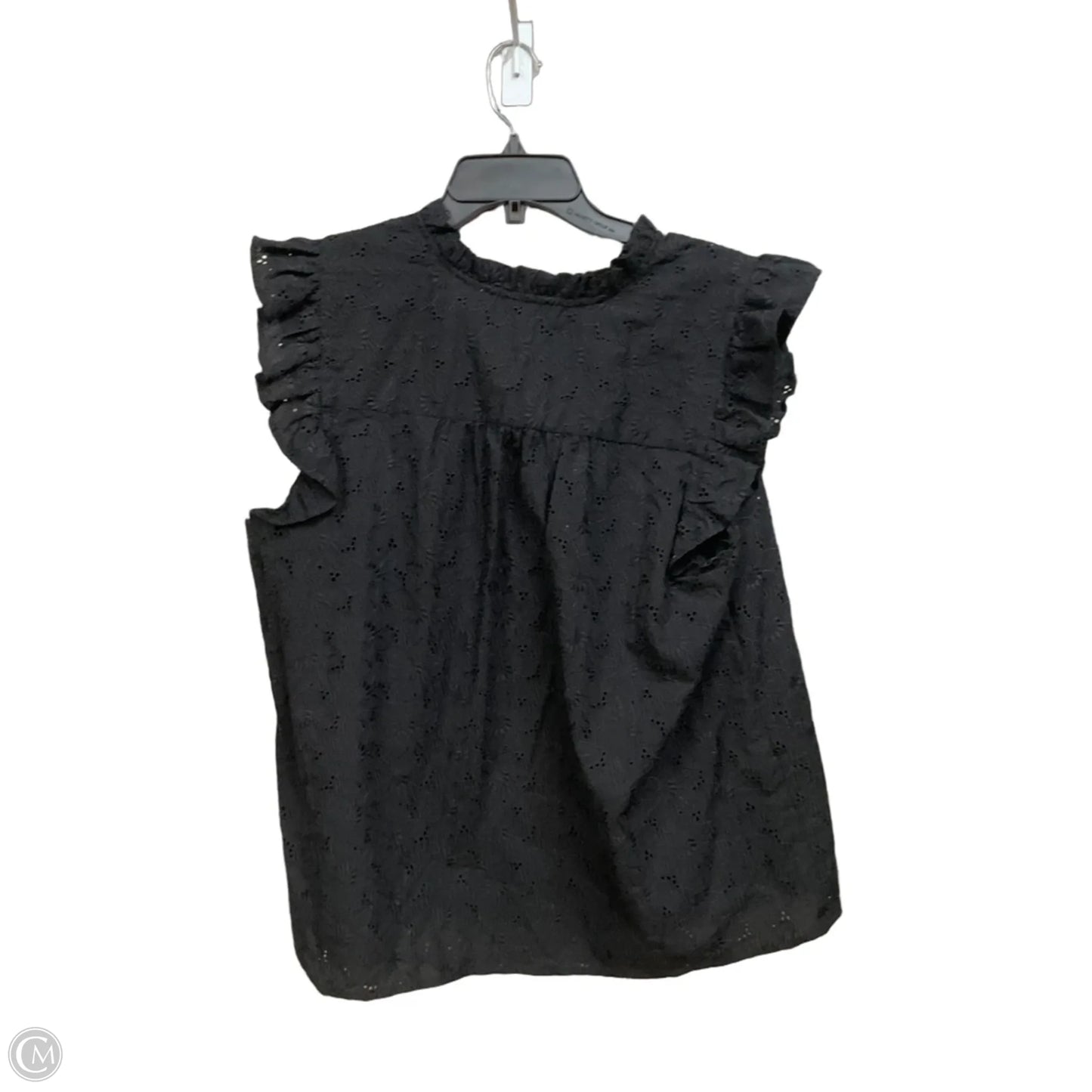 Top Sleeveless By Loft In Black, Size: Xl
