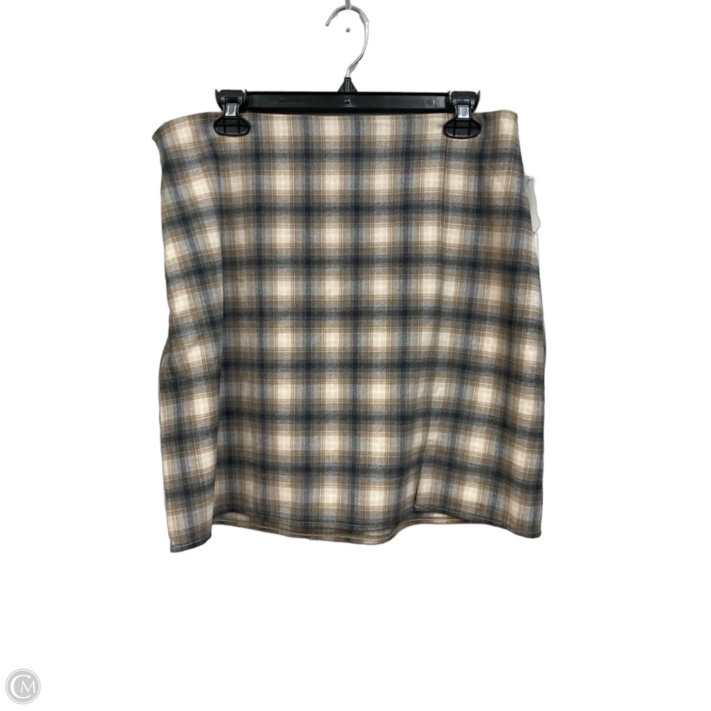 Skirt Mini & Short By Old Navy In Plaid Pattern, Size: 12
