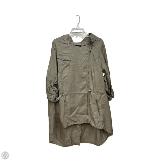 Jacket Utility By Lane Bryant In Green, Size: 3x