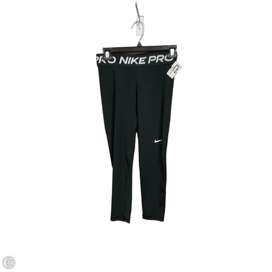 Athletic Leggings By Nike Apparel In Black, Size: S