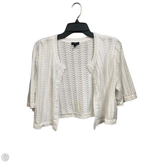 Cardigan By Talbots In White, Size: Xl