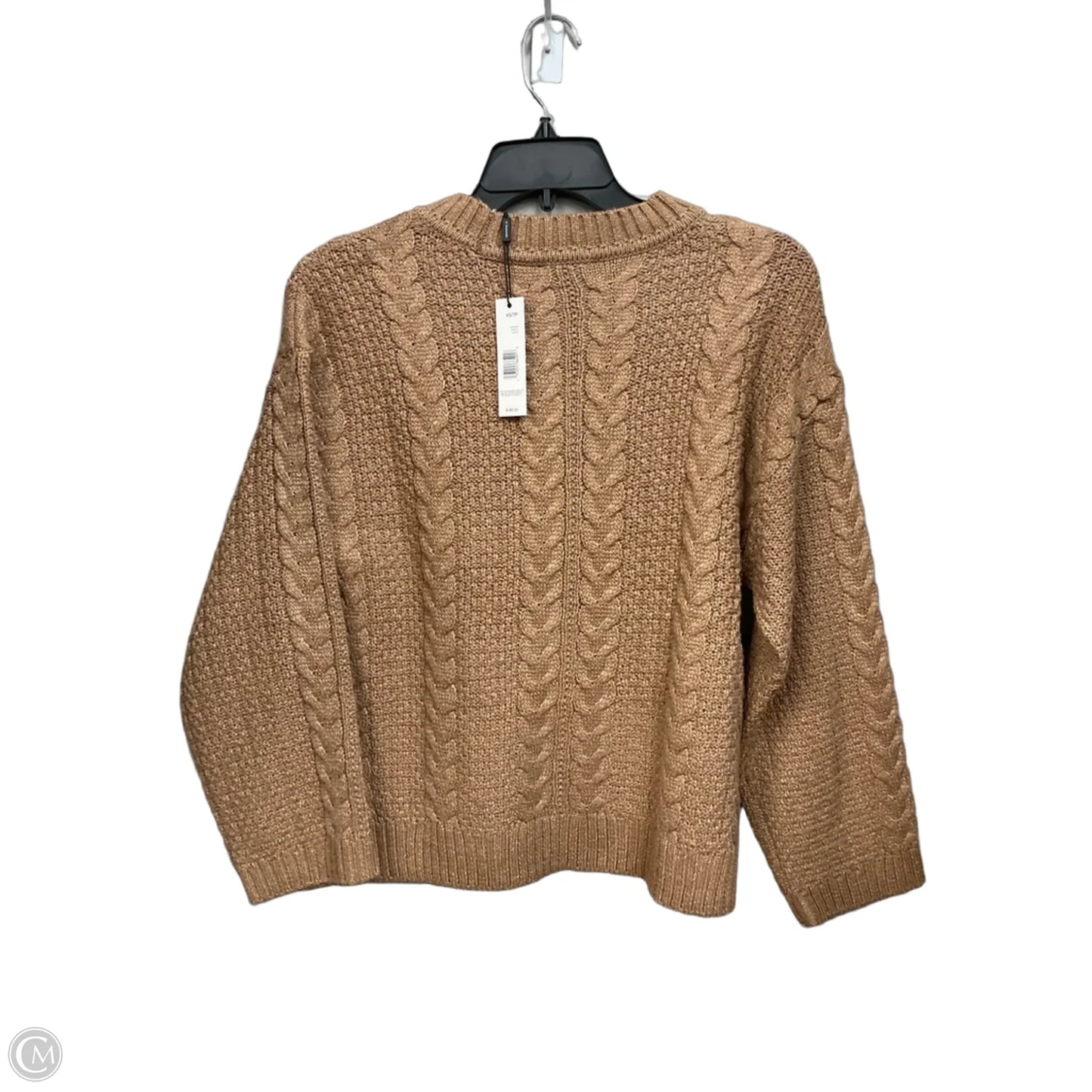 Sweater By Tahari In Tan, Size: Xs