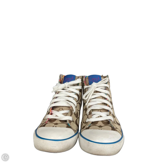 Shoes Designer By Coach In Multi-colored, Size: 10