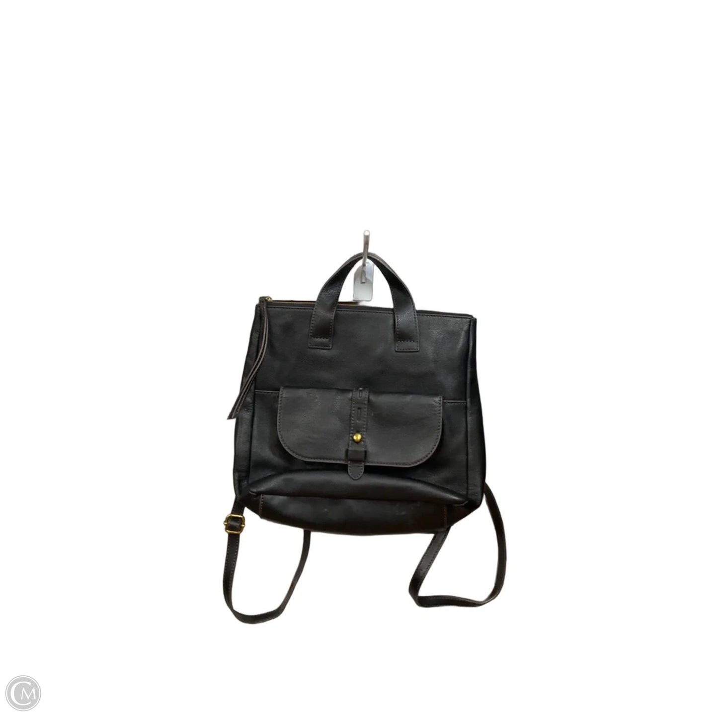 Crossbody Leather By Fossil, Size: Medium