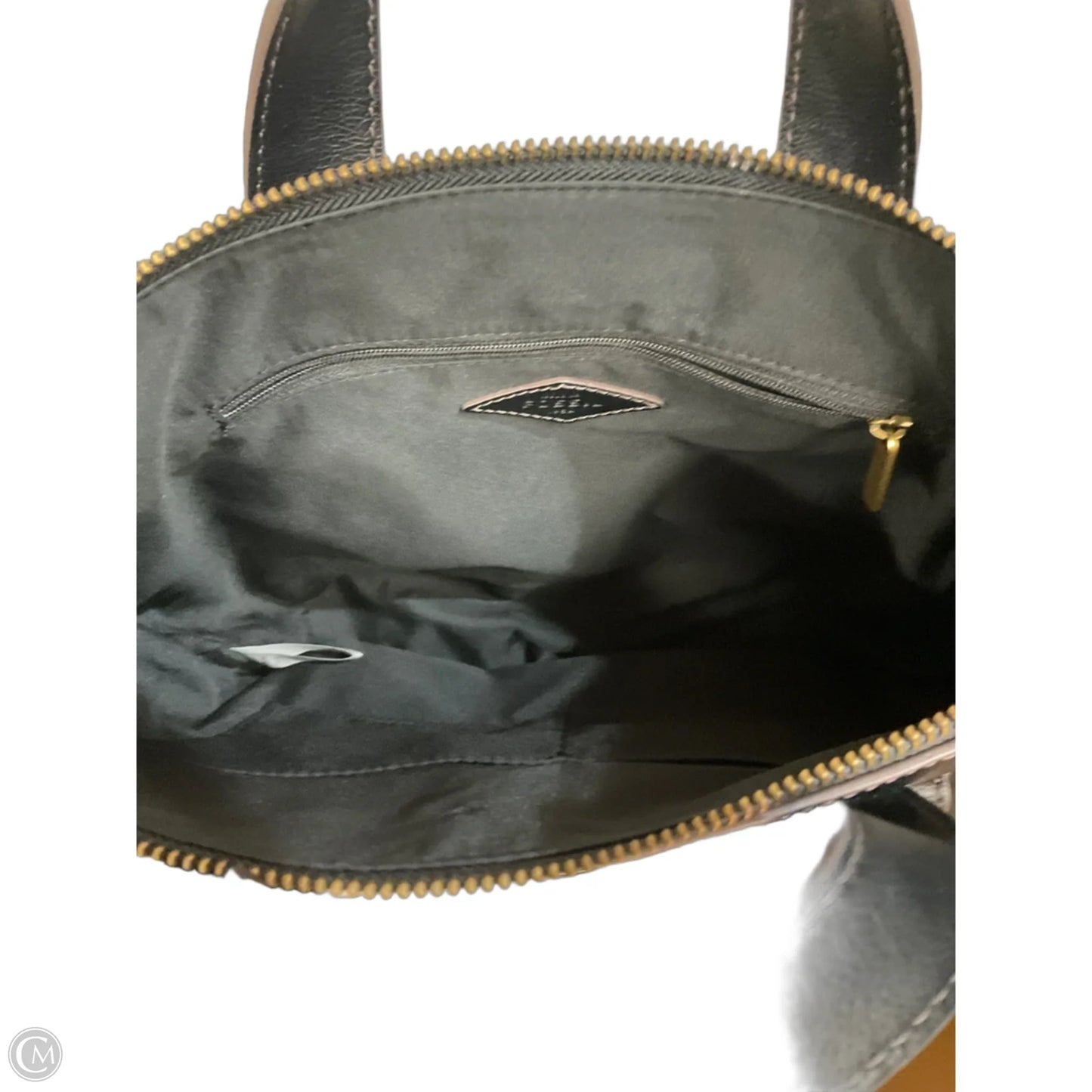 Crossbody Leather By Fossil, Size: Medium