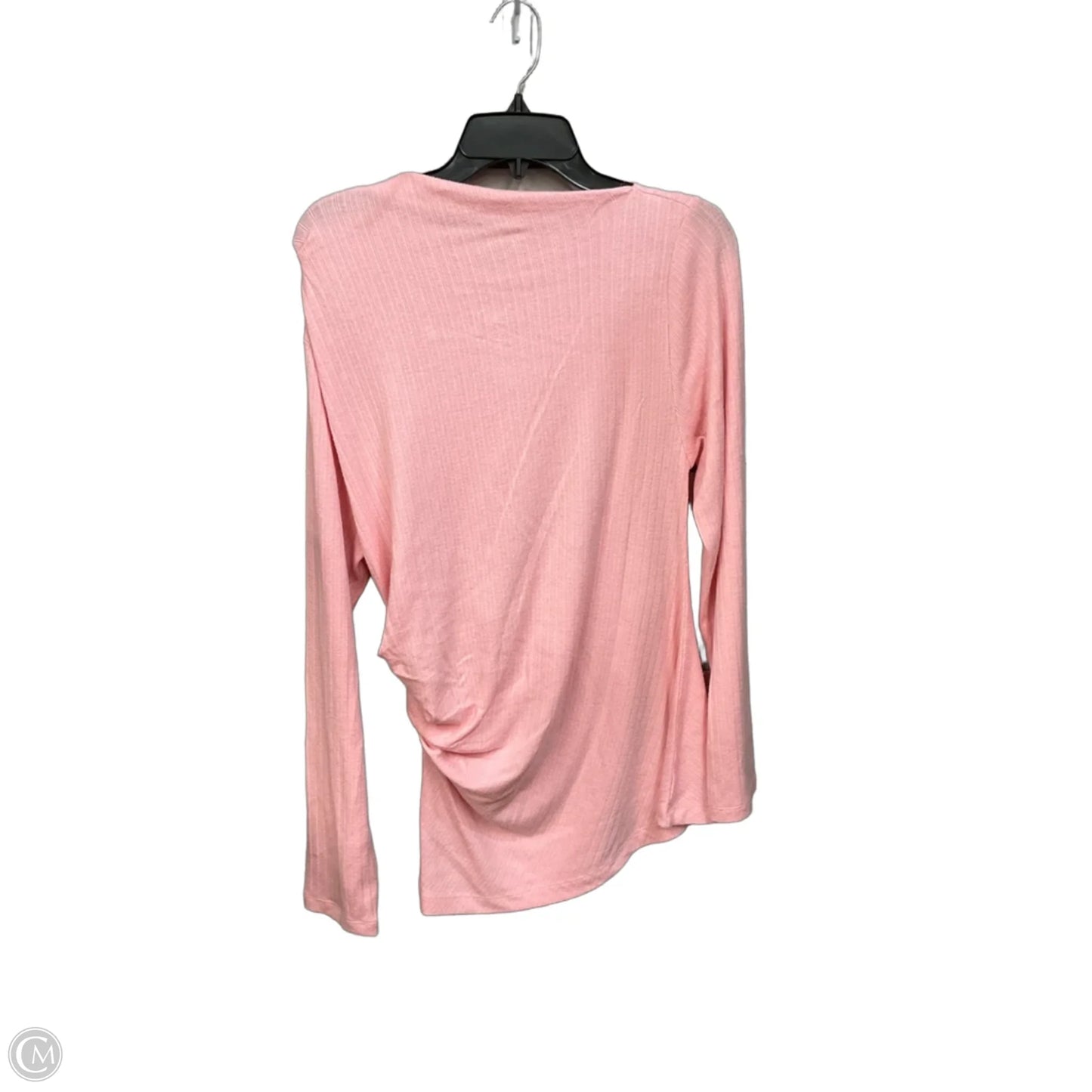 Top Long Sleeve By Loft In Pink, Size: Xl