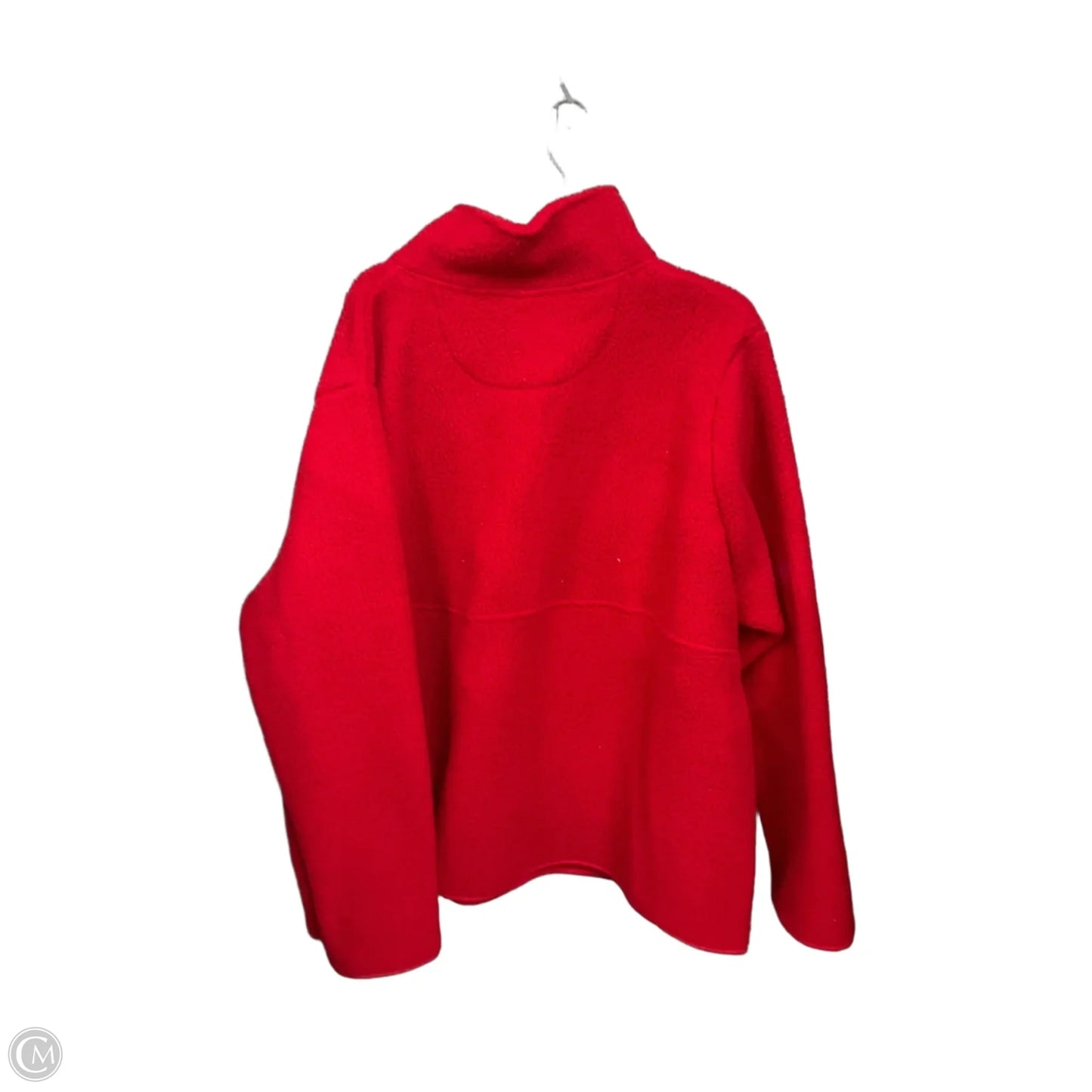 Jacket Fleece By Vineyard Vines In Red, Size: 3x