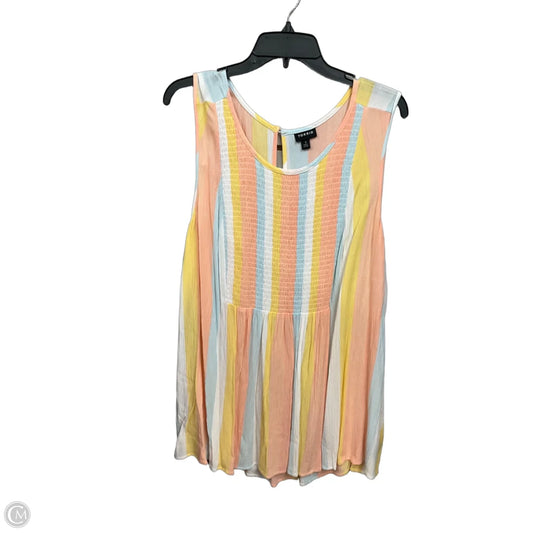 Top Sleeveless By Torrid In Multi-colored, Size: 3x
