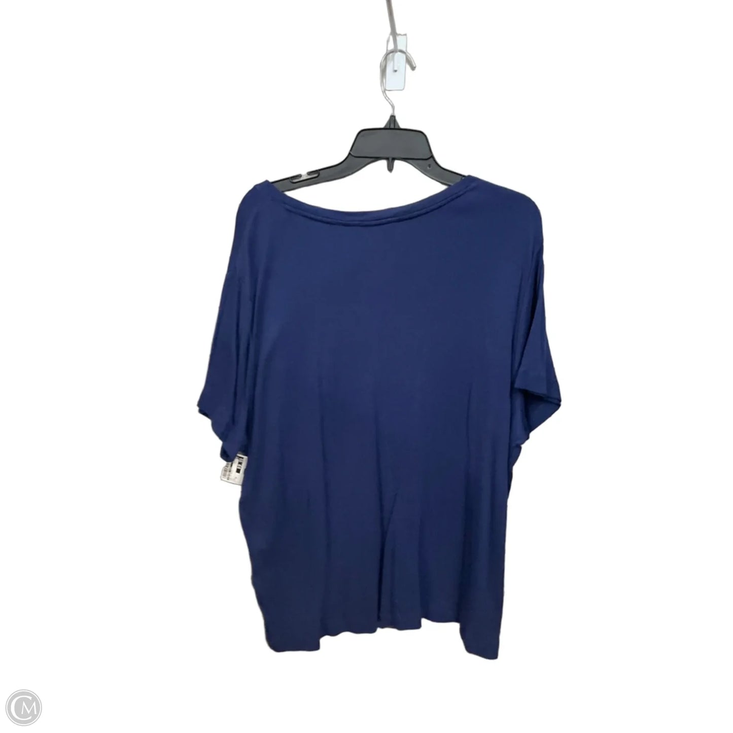Top Short Sleeve Basic By Vineyard Vines In Navy, Size: 3x