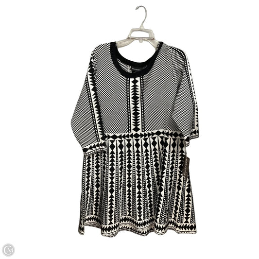 Dress Casual Short By Nina Leonard In Multi-colored, Size: 3x