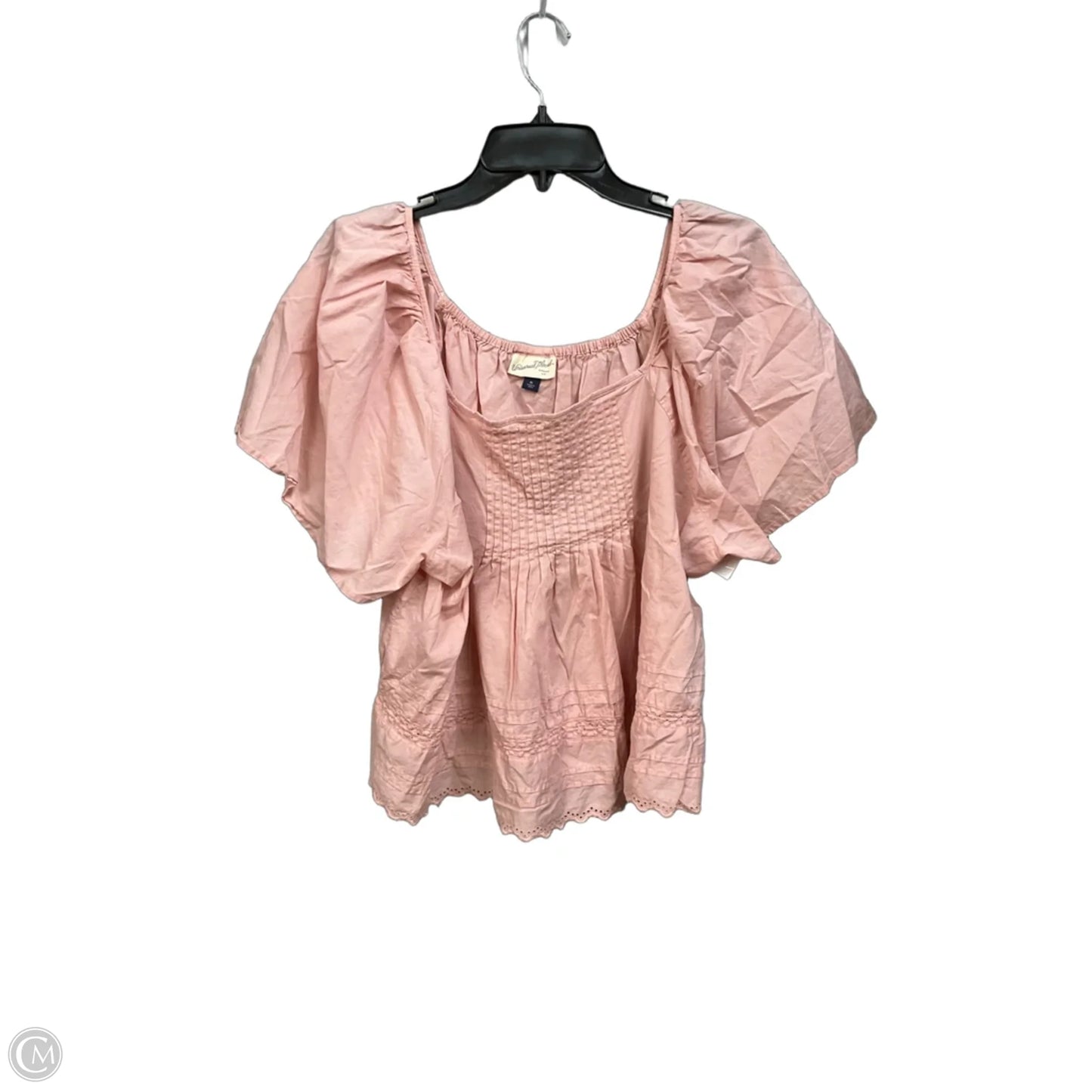 Top Short Sleeve By Universal Thread In Pink, Size: Xl