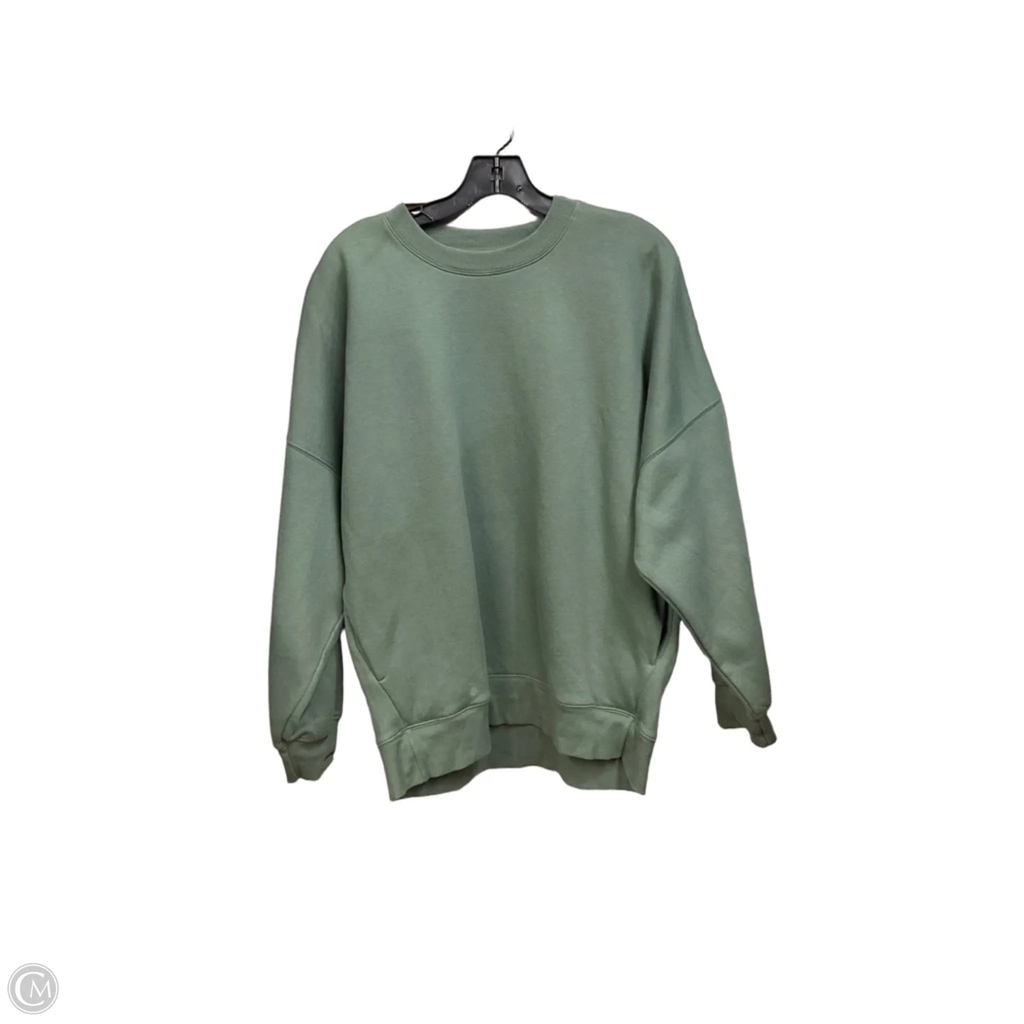 Athletic Sweatshirt Crewneck By Tuff Athletics In Green, Size: M