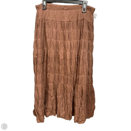 Skirt Maxi By Max Studio In Brown, Size: M