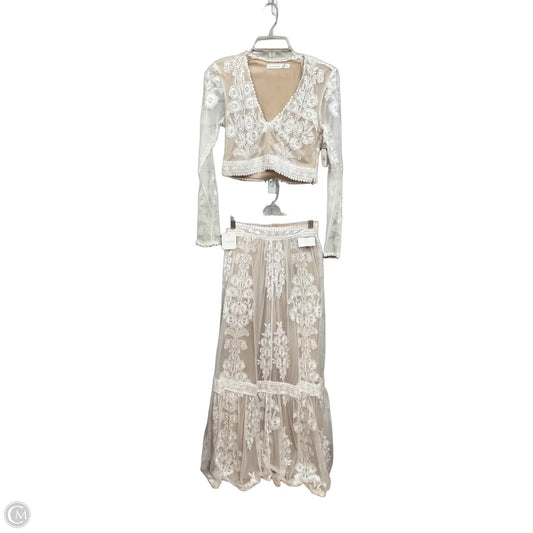 Skirt Set 2pc By Altard State In White, Size: S