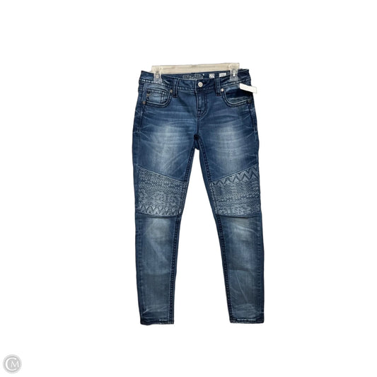 Jeans Skinny By Miss Me In Blue Denim, Size: 4