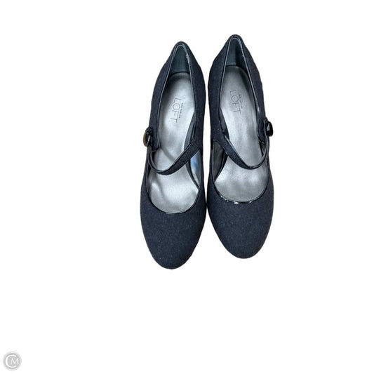 Shoes Heels Kitten By Loft In Grey, Size: 9