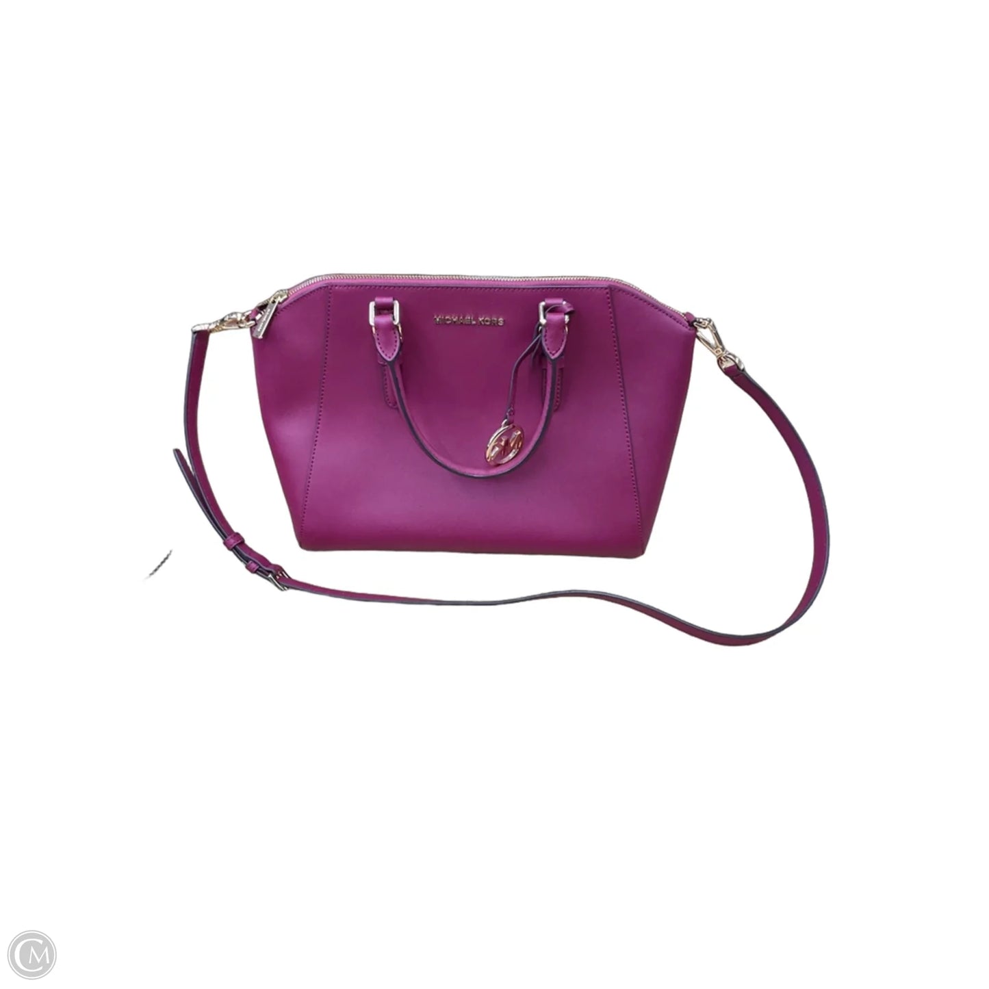 Crossbody Leather By Michael By Michael Kors, Size: Large
