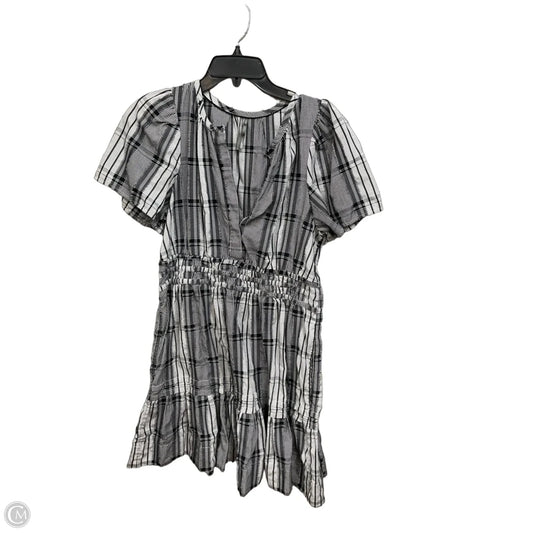 Dress Casual Short By Anthropologie In Checkered Pattern, Size: M