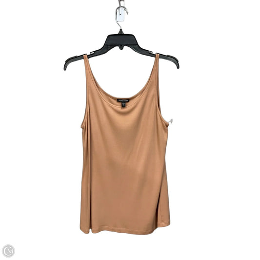 Tank Top By Eileen Fisher In Tan, Size: L