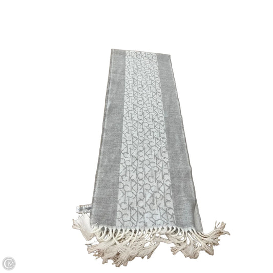 Scarf Winter By Calvin Klein In Grey
