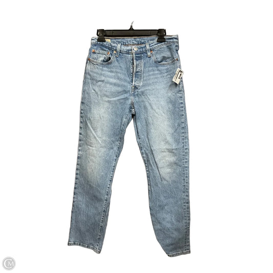 Jeans Skinny By Levis In Blue Denim, Size: 8