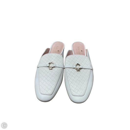 Shoes Designer By Kate Spade In White, Size: 9
