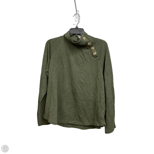 Top Long Sleeve By J. Crew In Green, Size: L
