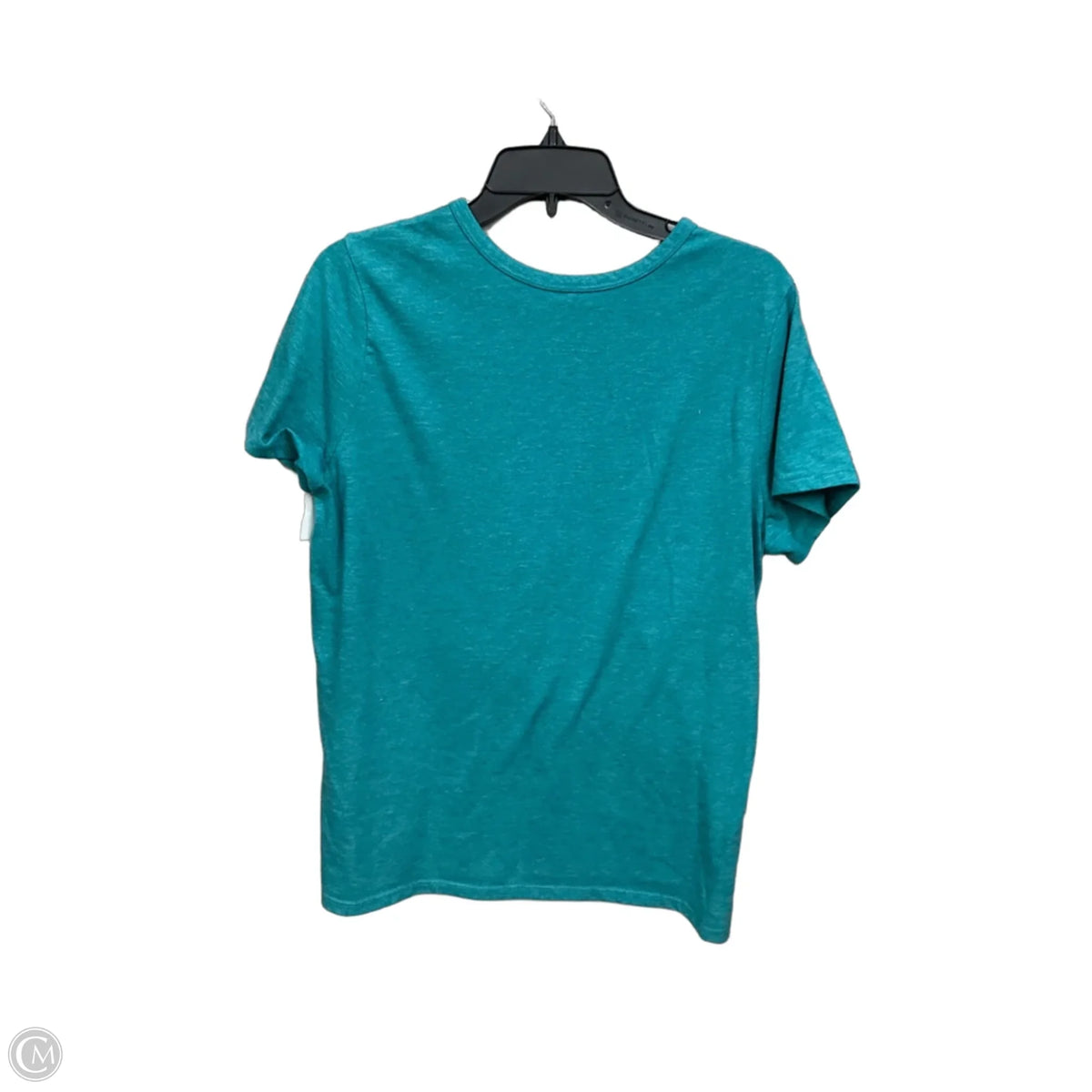 Top Short Sleeve Basic By Torrid In Teal, Size: 1x